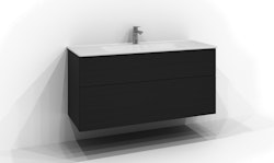 Svedbergs poem underdel plan 120x45 svart ask 2låd