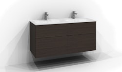 Svedbergs poem underdel plan 120x45 brun ask 4låd push