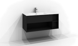 Svedbergs epos underdel relief 100x45 svart ask 1låd öppen