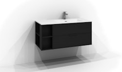 Svedbergs epos underdel relief 100x45 svart ask 2låd