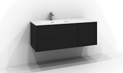 Svedbergs epos underdel plan 120x45 svart ask 2+1l