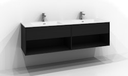 Svedbergs epos underdel plan 160x45 svart ask 1+1l öppen