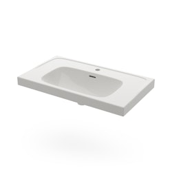 Svedbergs tvättställ deep 80x45 vit