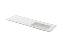 Svedbergs tvättställ nerby 160x45 vit höger