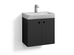 Svedbergs intro underdel 55x35 grafitgrå 2dörr  1hyll