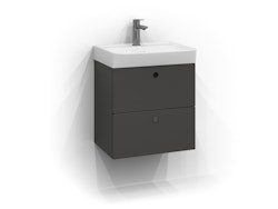 Svedbergs intro underdel 50x35 grafitgrå 2låd