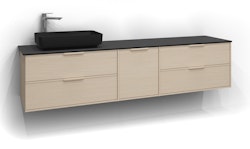 Svedbergs epos underdel relief 200x45 vit ask 2+1+2l