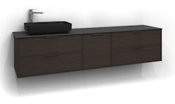 Svedbergs epos underdel relief 200x45 brun ask 2+1+2l