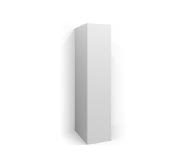 Svedbergs tvätt & tork dörr högskåp 180x40 vit