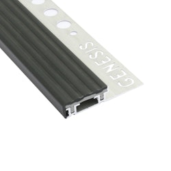 Trappnos alu/pl 30x10 mm svart