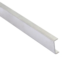 Listello 25 mm rostfri borstad