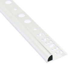 Kakellist rund 6 mm blank