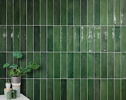 Index green 7,5x30 kakel