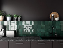 Pazcal moss green 13,2x13,2 kakel