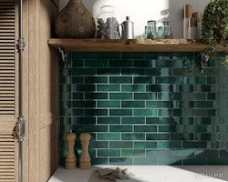 Pazcal moss green 6,5x20 kakel