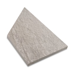 Sten Z Quartzit Pearl Inner Corner Right 296x595 mm för utomhusbruk