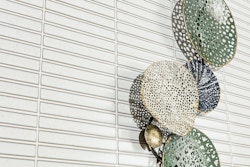 Vox white 2x14,5cm mosaik