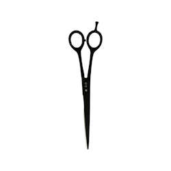 KENCHII -BARBER Black Scissor 8"