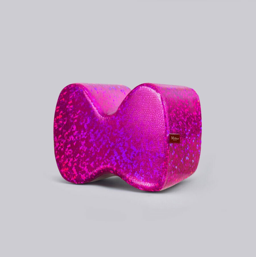 MILLOR DOG - PILLOW BOW GLITTER PINK