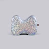 MILLOR DOG - PILLOW BOW GLITTER SILVER