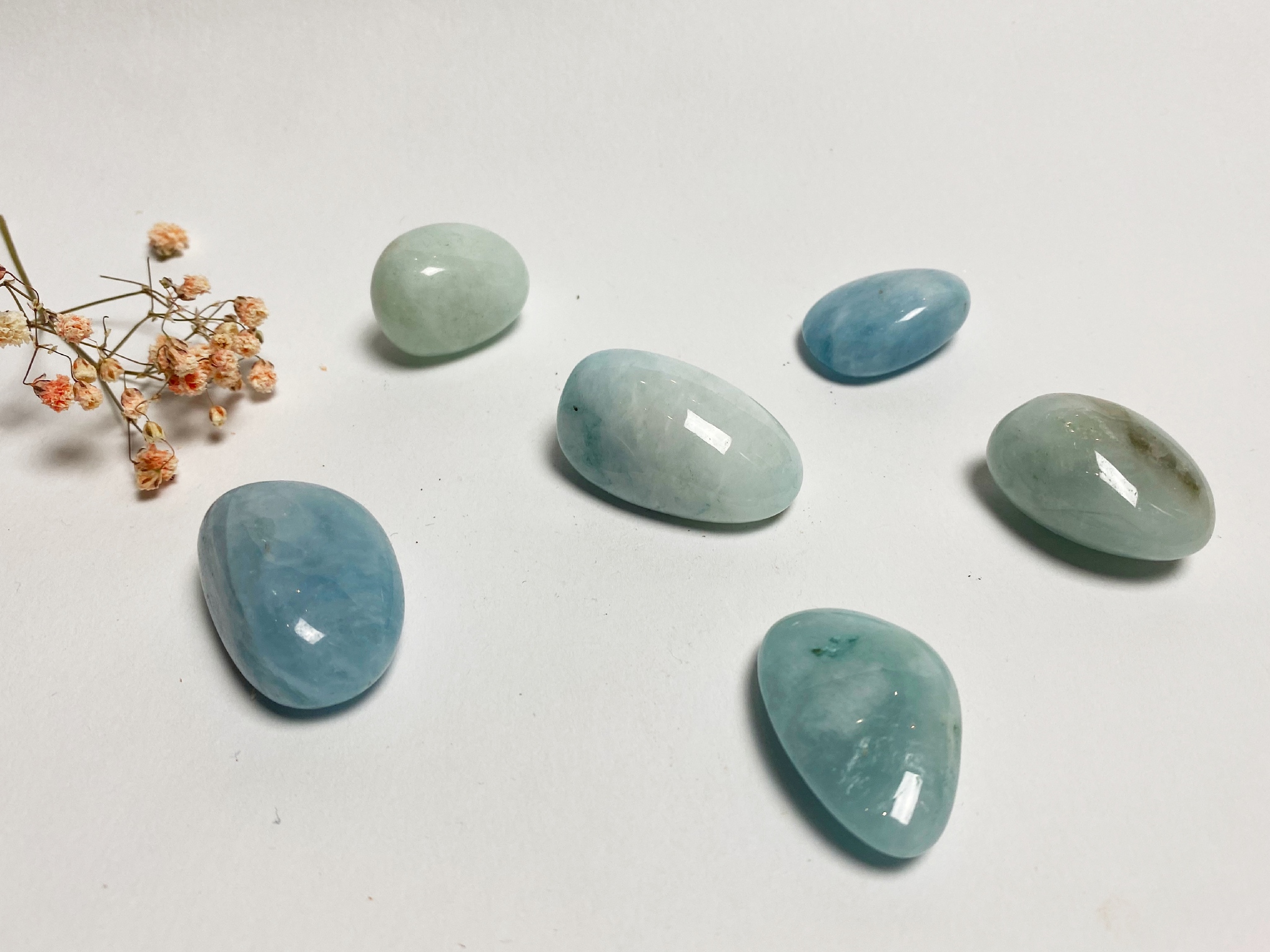 Akvamarin, AA+ Cuddle stones