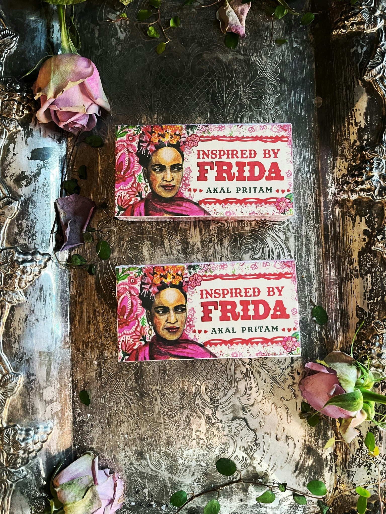 Inspired by Frida, mini inspiration cards