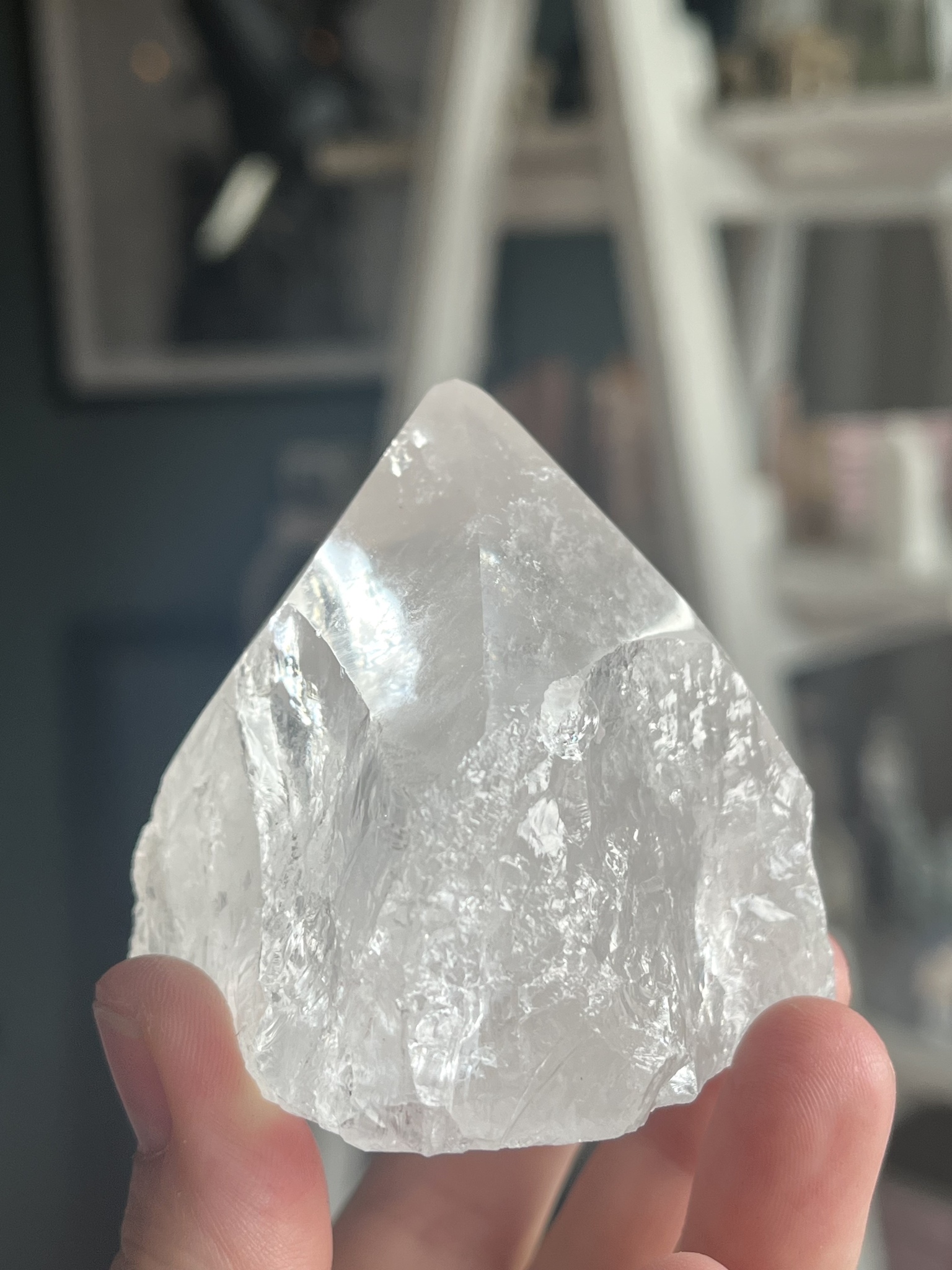 Bergkristall, Spets halvpolerad A