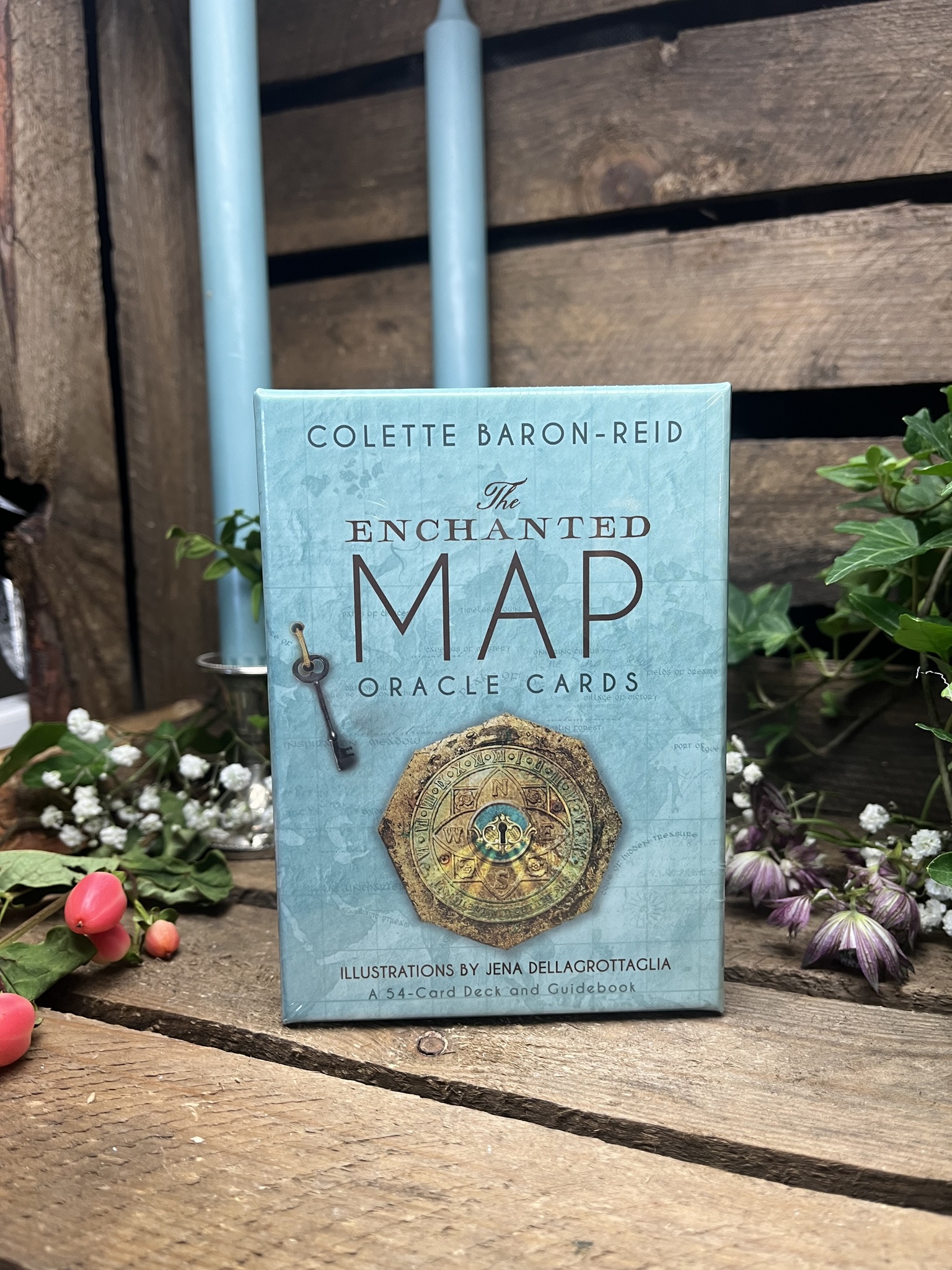 The enchanted map oracle cards