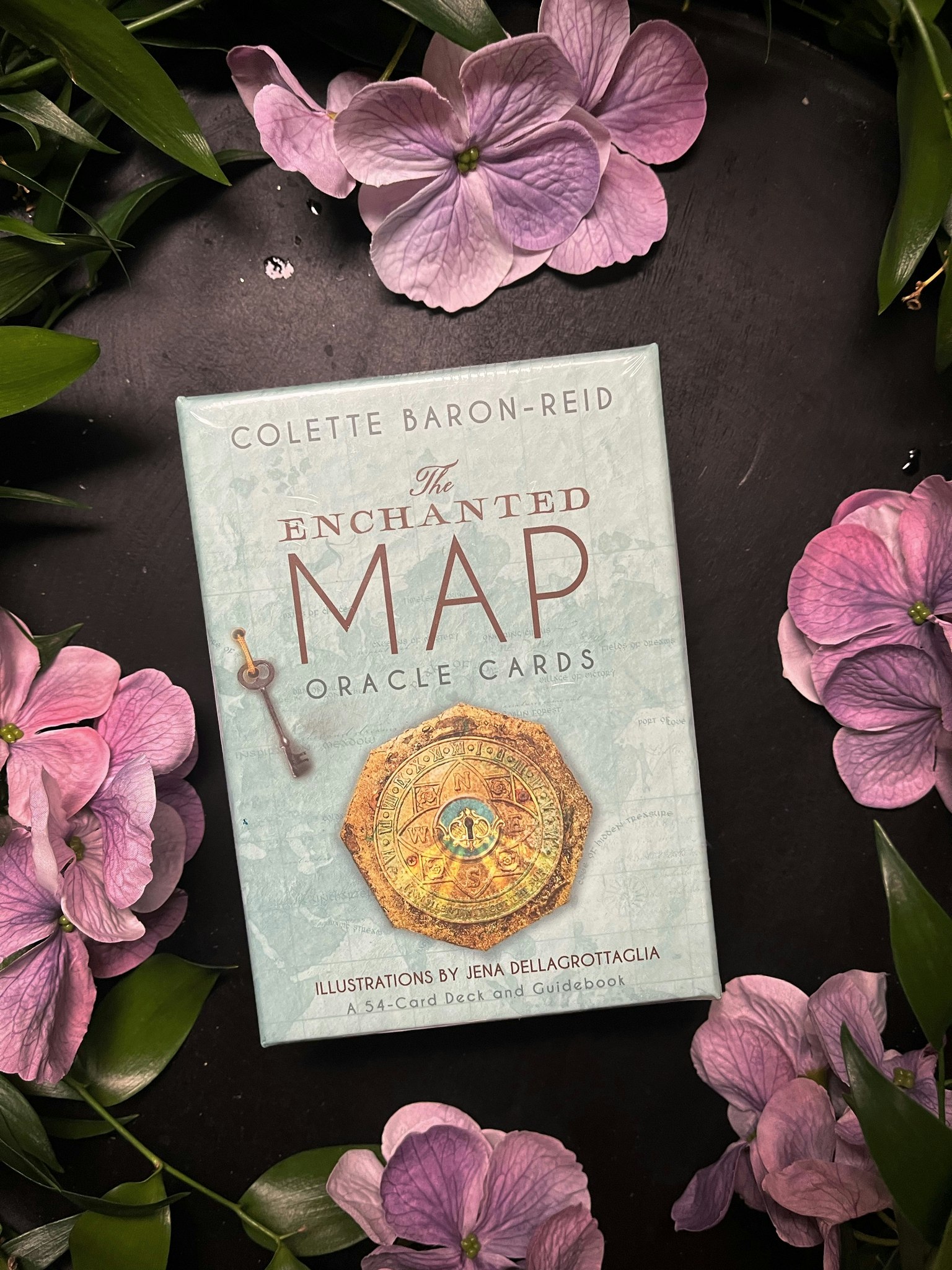 The enchanted map oracle cards