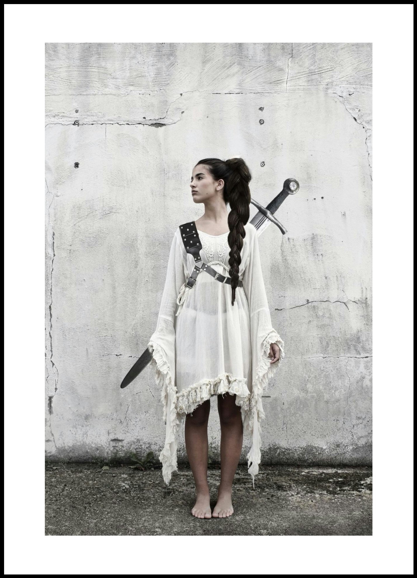 ”One girl, one sword”
