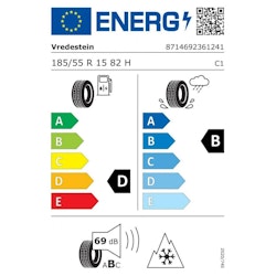 Vredestein WINTRAC 185/55HR15