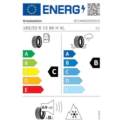 Vredestein WINTRAC 185/55HR15