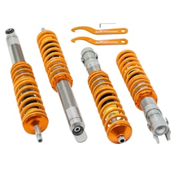 Coilover Spiralfjäder över fjäderben Justerbar VW Golf MK2 MK3 Jetta MK2