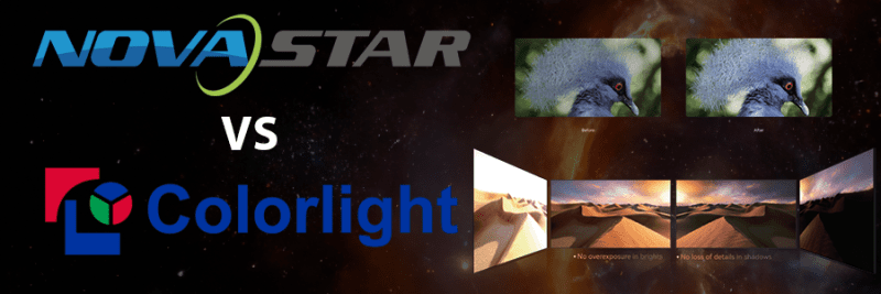 NovaStar vs. ColorLight: Att välja rätt LED-kontrollsystem