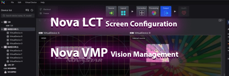 NovaLCT and NovaVMP: NovaStar's Software Solutions