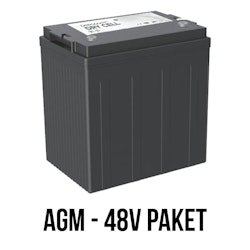 Golfbil Batteripaket - Discover 48V - AGM