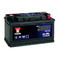 Yuasa AGM 12V 80Ah 800A