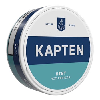 Kapten Vit Mint Portion