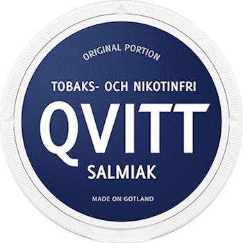 Qvitt Salmiak Portion