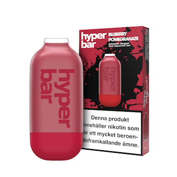Hyper Bar Mesh | Blueberry Pomegranate | Engångs Vape | 20mg