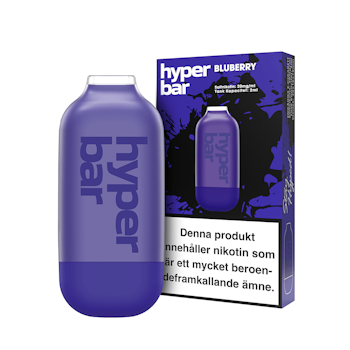 Hyper Bar Mesh | Blueberry | Engångs Vape | 20mg