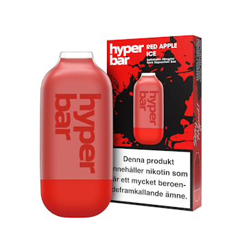 Hyper Bar Mesh | Red Apple Ice | Engångs Vape | 20mg
