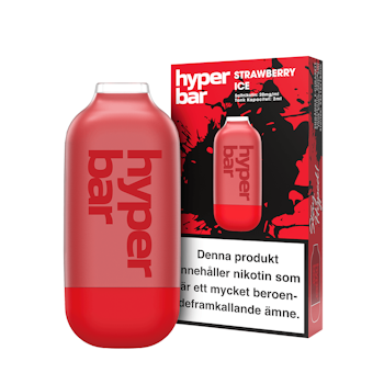 Hyper Bar Mesh | Strawberry Ice | Engångs Vape | 20mg