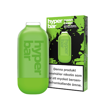 Hyper Bar Mesh | Yummy Candy | Engångs Vape | 20mg