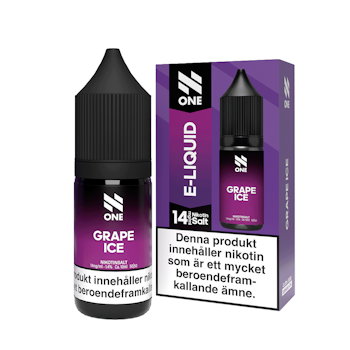 N One | Grape Ice | 10ml E-Juice | 14mg Saltnikotin