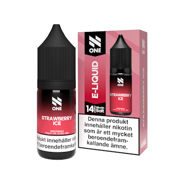 N One | Strawberry Ice | 10ml E-Juice | 14mg Saltnikotin