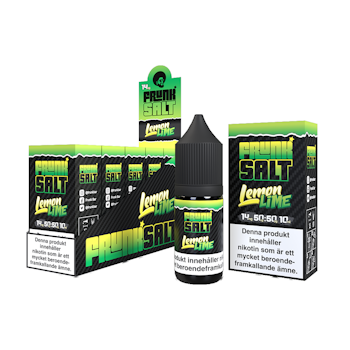 Frunk Salt | Lemon Lime | 10ml E-Juice | 14mg Saltnikotin