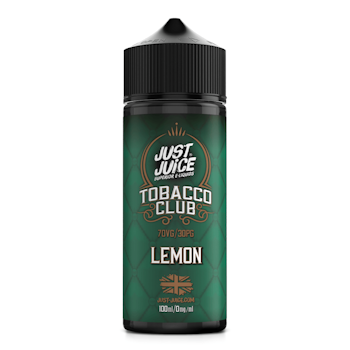 Just Juice Tobacco Club | Lemon | 100ml Shortfill