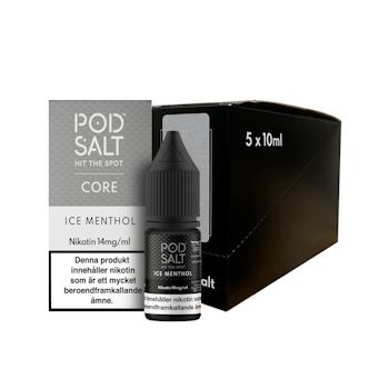 Pod Salt Core | Ice Menthol | 10ml E-Juice | 14mg Saltnikotin
