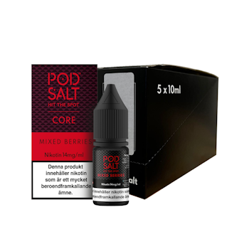 Pod Salt Core | Mixed Berries | 10ml E-Juice | 14mg Saltnikotin